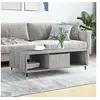 Image de Table basse sonoma gris 104x60x35 cm bois d'ingénierie827082