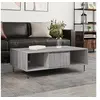 Image de Table basse sonoma gris 104x60x35 cm bois d'ingénierie827090