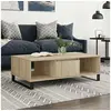 Image de Table basse chêne sonoma 104x60x35 cm bois d'ingénierie827095