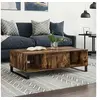 Image de Table basse chêne fumé 104x60x35 cm bois d'ingénierie827097