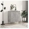 Image de Buffet Gris béton 60x35x70 cm Bois d ingénierie