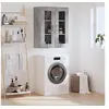 Image de Armoire murale gris béton 69,5x34x90 cm828472