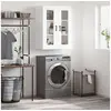 Image de Armoire murale blanc 69,5x34x90 cm