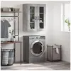 Image de Armoire murale gris béton 69,5x34x90 cm828488