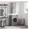 Image de Armoire murale gris béton 34,5x34x90 cm828832