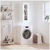 Image de Armoire murale blanc 34,5x34x90 cm