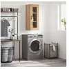 Image de Armoire Murale, Placard Suspendu avec Rangement, Meuble Flottant de Salon Bureau Chambre, Moderne, Chêne Sonoma Bois d'Ingénierie