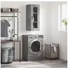 Image de Armoire murale gris béton 34,5x34x90 cm828920