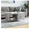 Image de Table basse sonoma gris 90x50x40 cm bois d'ingénierie829194