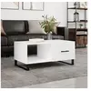 Image de Table basse blanc 90x50x40 cm bois d'ingénierie829236