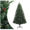 Image de Kunstkerstboom met scharnieren en rode bessen 240 cm356735