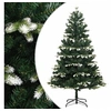 Image de Sapin de Noël artificiel à charnières avec neige floquée 150 cm 356756
