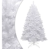 Image de Sapin de Noël Artificiel à Charnières avec Neige Floquée, Arbre de Noël avec Support, Décoration de Fête Intérieur Extérieur, Moderne, 180 cm
