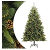Image de Kunstkerstboom met scharnieren en dennenappels 240 cm357704