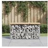 Image de Banc de jardin design de gabion 83x31,5x42cm bois massif de pin 834347