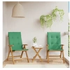 Image de Tuinstoelen 2 st verstelbaar met kussens massief teakhout3196438
