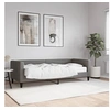 Image de Slaapbank met matras 80x200 cm stof donkergrijs3196556
