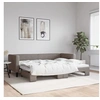 Image de Slaapbank met onderschuifbed 80x200 cm stof taupe3196576