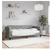 Image de Slaapbank met matras 80x200 cm stof lichtgrijs3196793