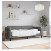 Image de Slaapbank met matras 80x200 cm stof donkergrijs3196794