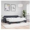 Image de Lit de Jour avec Lit Gigogne et Matelas, Canapé-lit, Lit d'Invité, Meuble de Chambre à Coucher Salle de Séjour, 3196947