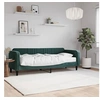 Image de Slaapbank met matras 80x200 cm fluweel donkergroen3197034