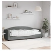 Image de Slaapbank met matras 80x200 cm stof donkergrijs3197166