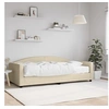 Image de Slaapbank met matras 100x200 cm stof cràmekleurig3197179