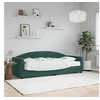 Image de Slaapbank met matras 80x200 cm fluweel donkergroen3197272