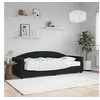 Image de Slaapbank met matras 80x200 cm fluweel zwart3197274
