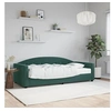 Image de Slaapbank met matras 90x200 cm fluweel donkergroen3197279