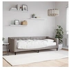 Image de Slaapbank met matras 80x200 cm stof taupe3197406