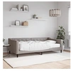 Image de Slaapbank met matras 100x200 cm stof taupe3197416