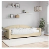 Image de Slaapbank met matras 100x200 cm stof cràmekleurig3197521
