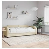 Image de Slaapbank met matras 90x200 cm stof cràmekleurig3197620