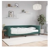 Image de Slaapbank met matras 100x200 cm fluweel donkergroen3197756