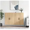 Image de Armoires murales 2 pcs chêne sonoma bois d ingénierie