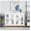 Image de Armoires murales 2 pcs blanc bois d'ingénierie 3197961