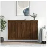Image de Armoires murales 2 pcs chêne marron bois d'ingénierie 3198032