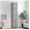 Image de Buffet haut Sonoma gris 34,5x34x180 cm Bois d'ingénierie 3198799