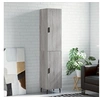 Image de Buffet haut Sonoma gris 34,5x34x180 cm Bois d'ingénierie3198807