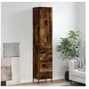 Image de Hoge kast 34,5x34x180 cm bewerkt hout gerookt eikenkleurig3198862