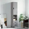 Image de Buffet haut Sonoma gris 34,5x34x180 cm Bois d'ingénierie3198935