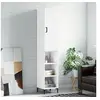 Image de Buffet haut Blanc 34,5x34x180 cm Bois d'ingénierie 3198977