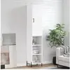Image de Buffet haut Blanc 34,5x34x180 cm Bois d'ingénierie 3198985