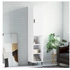Image de Hoge kast 34,5x34x180 cm bewerkt hout wit3198993