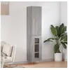 Image de Buffet haut Sonoma gris 34,5x34x180 cm Bois d'ingénierie 3199039