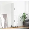 Image de Buffet haut Blanc 34,5x34x180 cm Bois d'ingénierie 3199113