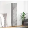 Image de Buffet haut Gris béton 34,5x34x180 cm Bois d'ingénierie 3199117