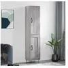 Image de Buffet haut Sonoma gris 34,5x34x180 cm Bois d'ingénierie 3199143